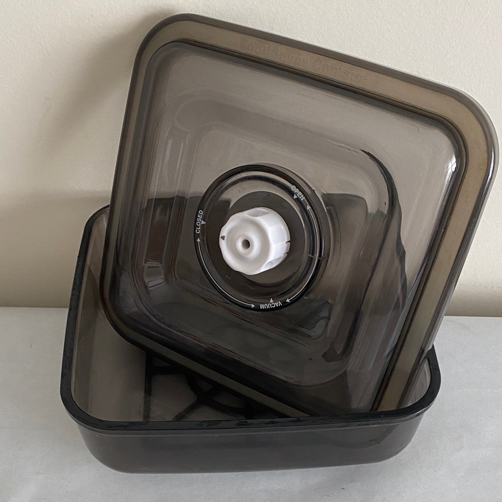 Food Saver 2 1/4Qt. Square Canister Marinator Model 663 - GUC FoodSaver